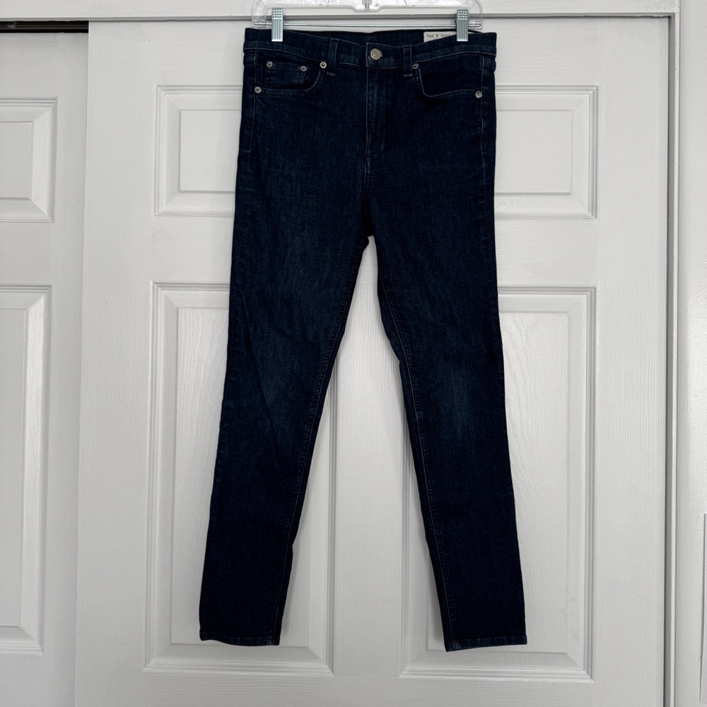 RAG & BONE | high-rise ankle skinny jeans SIZE 29